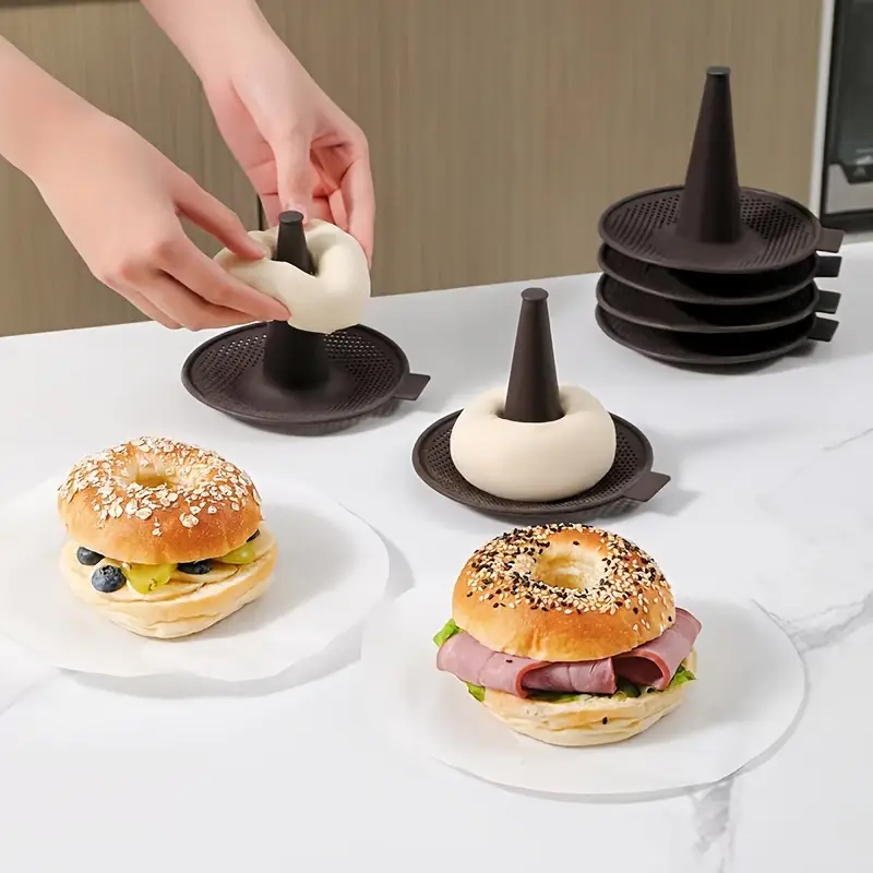 6/12pcs Baking Mold Set Silico - đánh giá và giá Donut Mold Silicone