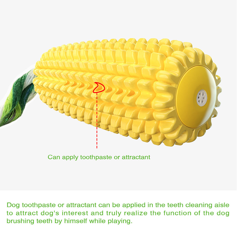 Pet Toy Squeaky Dental Chew St - đánh giá và giá Corn Dog Stick