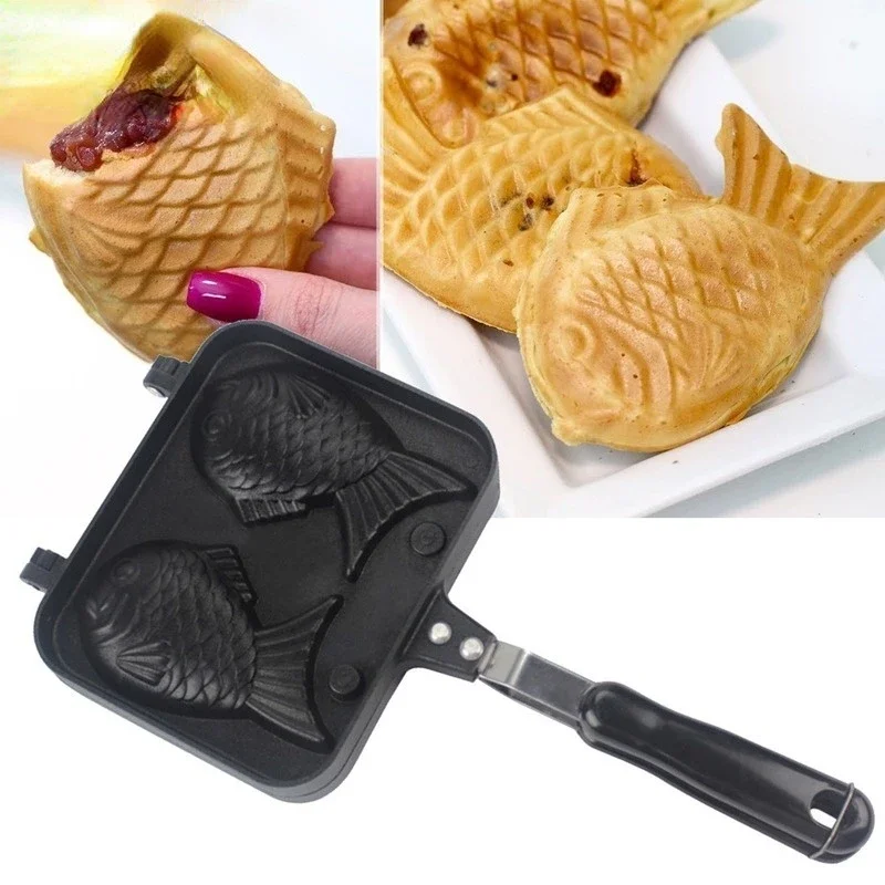 Nhà Bếp Nhật Bản Taiyaki Cá Đô - đánh giá và giá Egg Waffle Pan