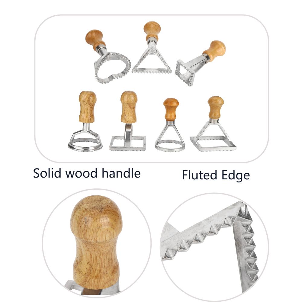 7PCS Individual Upright Raviol - đánh giá và giá Dumpling Press Set
