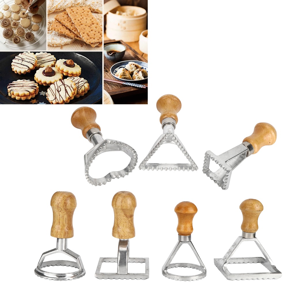 7PCS Individual Upright Raviol - đánh giá và giá Dumpling Press Set