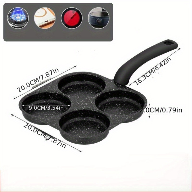 Egg Frying Pan Nonstick Pancak - đánh giá và giá Egg Waffle Pan
