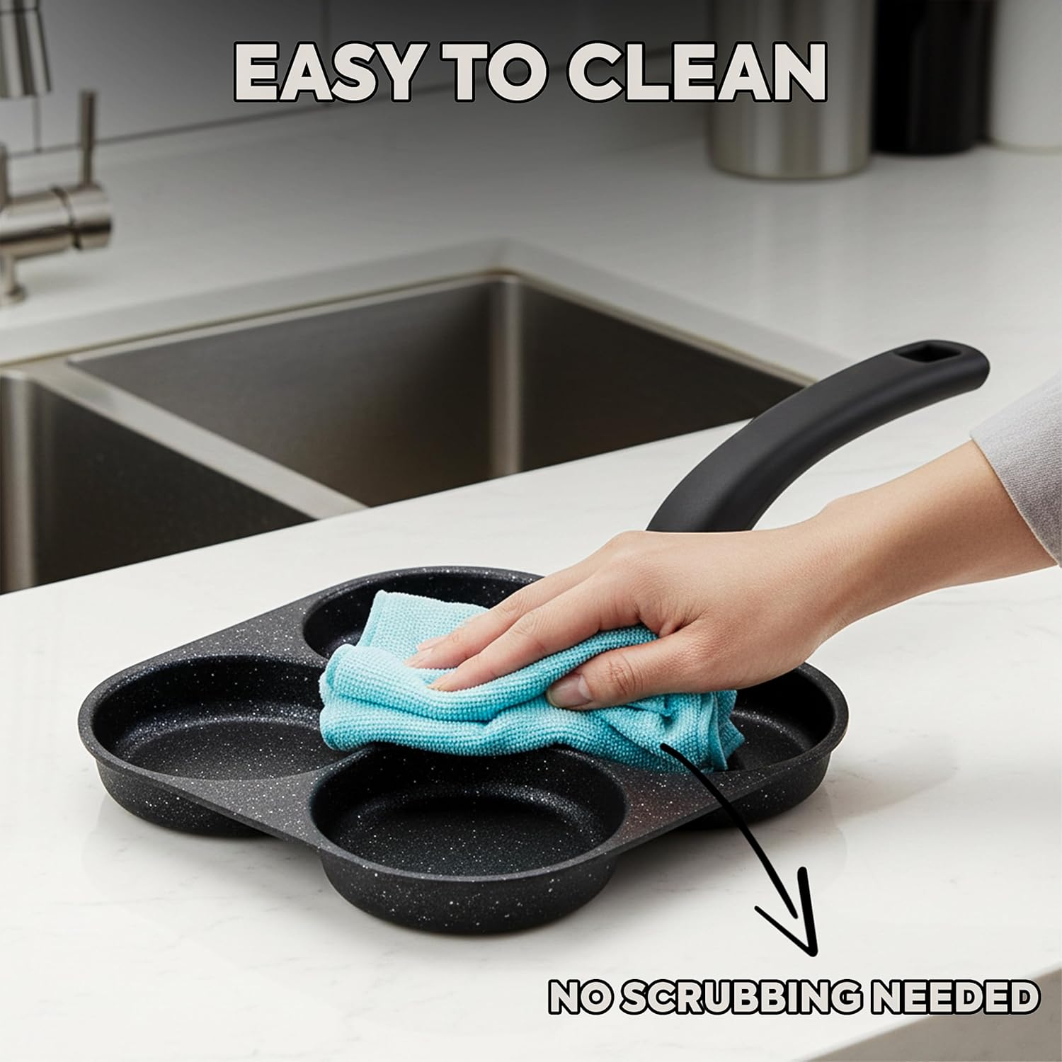 Egg Frying Pan Nonstick Pancak - đánh giá và giá Egg Waffle Pan
