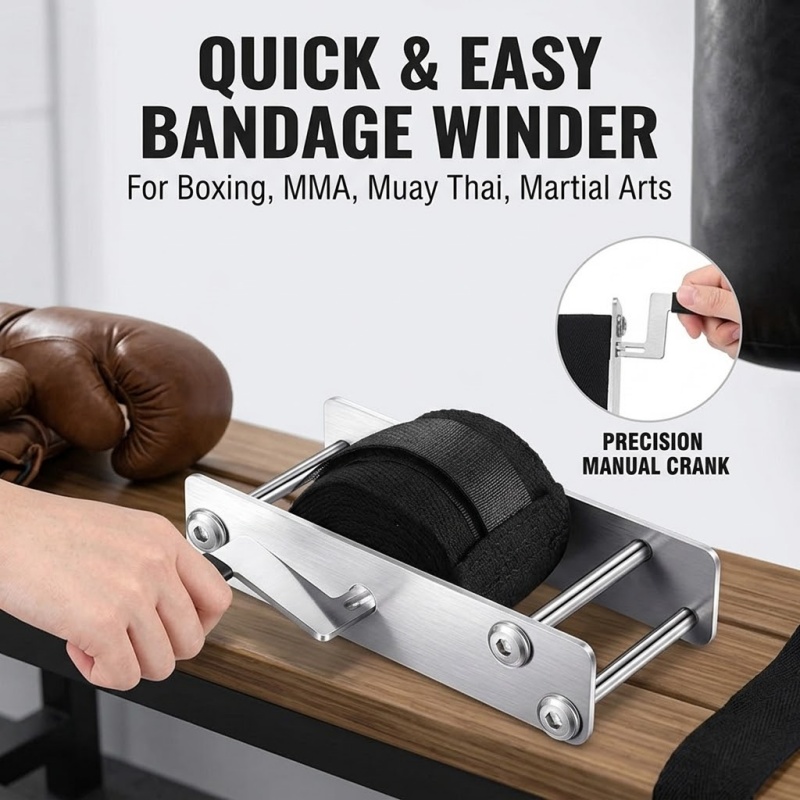 Portable Iron Boxing Hand Wrap - đánh giá và giá Spring Roll Wrapper