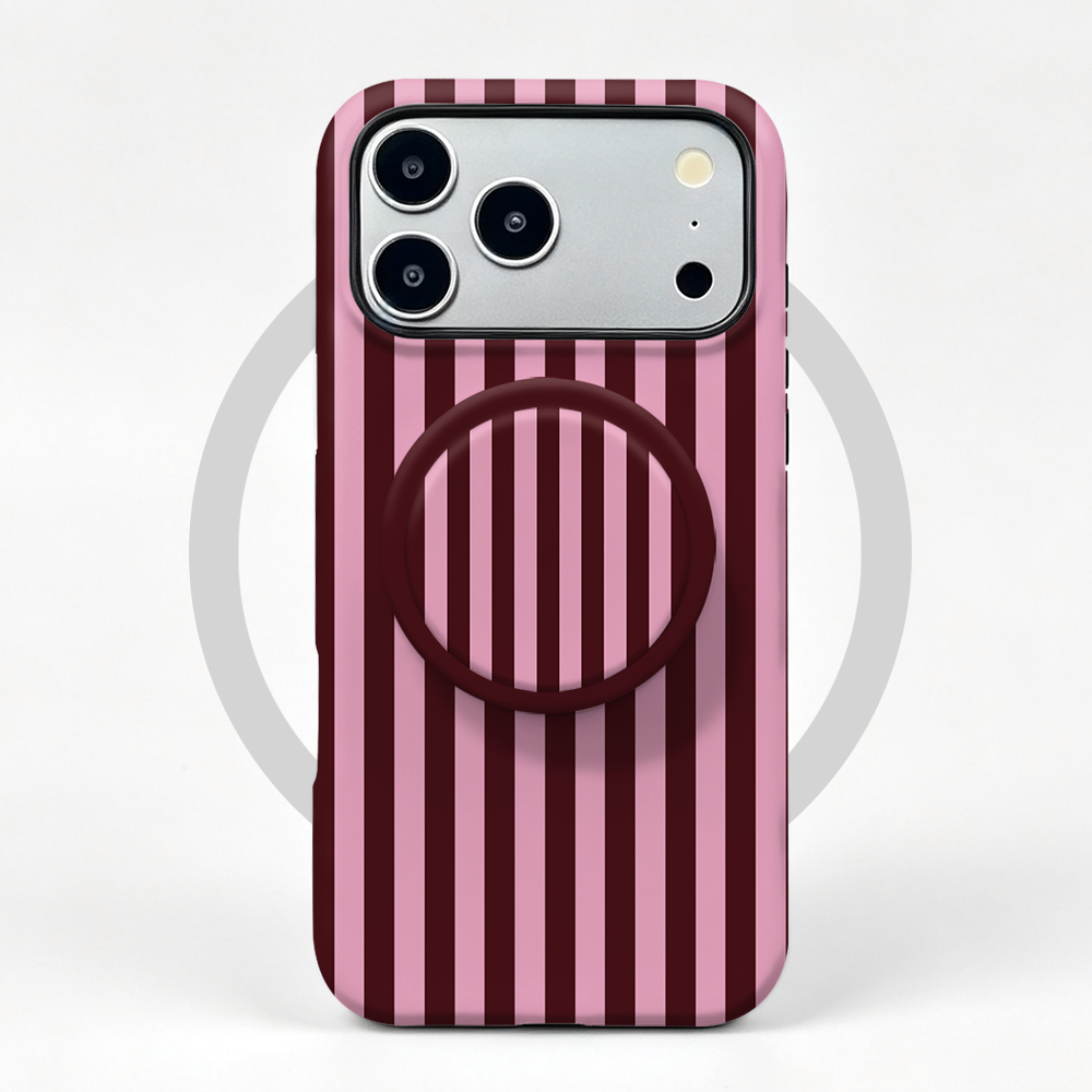 Striped Magnetic Case For iPho - đánh giá và giá Taco Stand Holder
