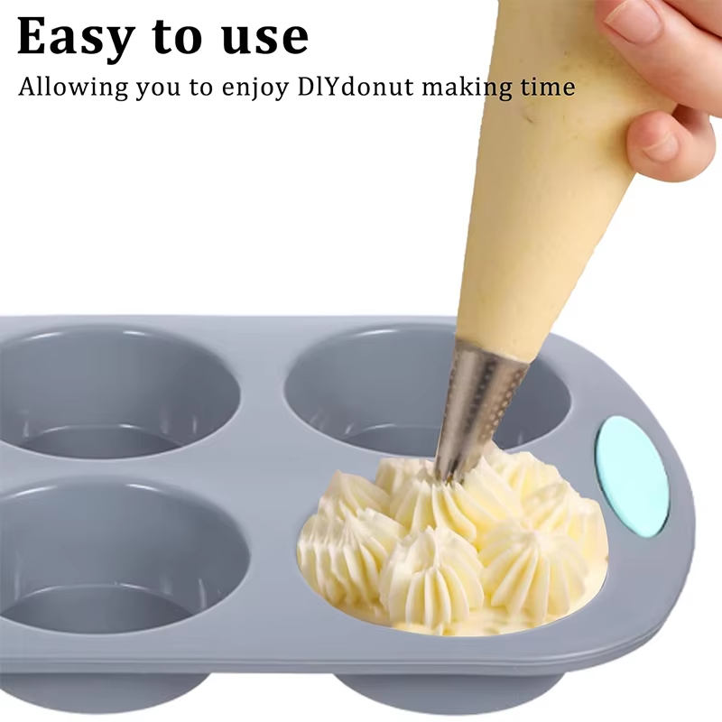 Silicone Fluted Cake Pans Non- - đánh giá và giá Donut Mold Silicone