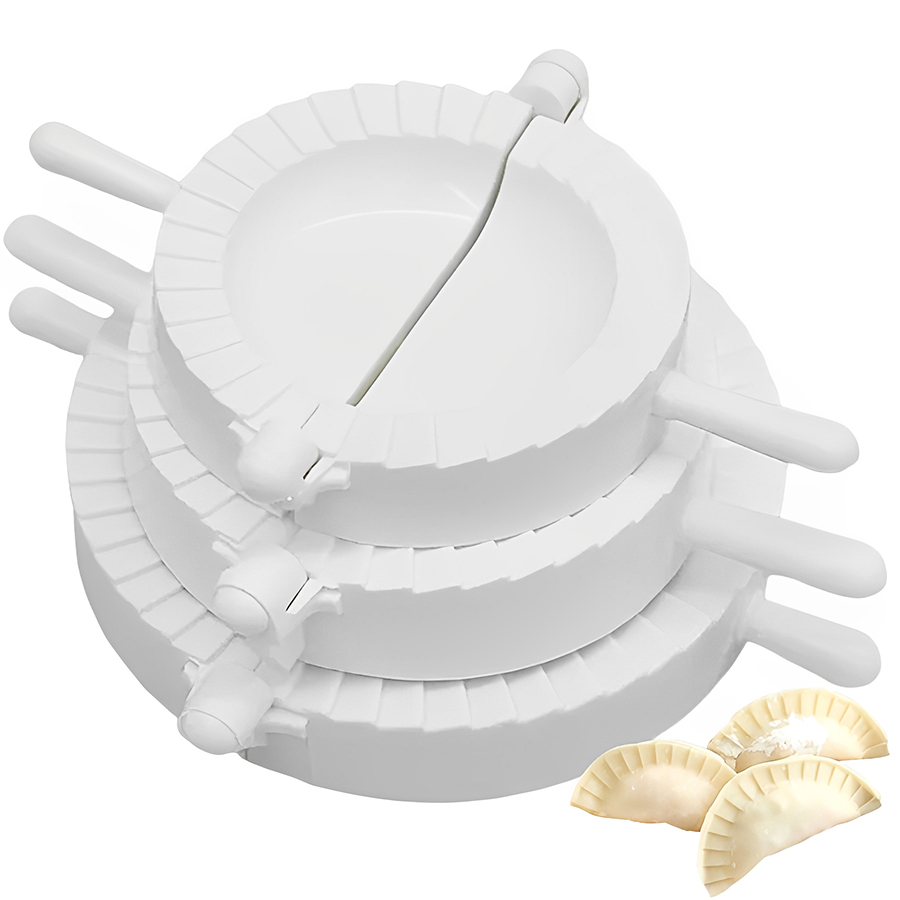 3pcs/set 7-10cm Plastic Dumpli - đánh giá và giá Dumpling Press Set